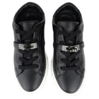 Hermes Black Calfskin Leather Low Top Women's Day Sneakers - FR 37.5 | 36.5 IT