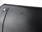 Hermes Black Clemence Leather JPG Shoulder Birkin 40cm PHW