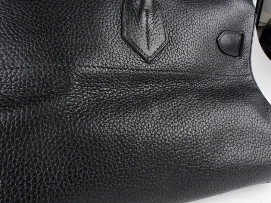 Hermès Birkin 40 Black Leather ref.75426 - Joli Closet