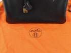 Hermes Noir Black Vintage 2003 Black Noir Ardennes Birkin 35 GHW