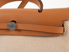 Hermes Naturel Sable  Herbag Zip 31 Naturel Sable Ecru Viking Cross Toile Canvas Bag 31