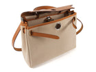 Hermes Naturel Sable  Herbag Zip 31 Naturel Sable Ecru Viking Cross Toile Canvas Bag 31