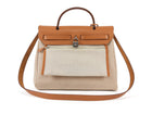 Hermes Naturel Sable  Herbag Zip 31 Naturel Sable Ecru Viking Cross Toile Canvas Bag 31