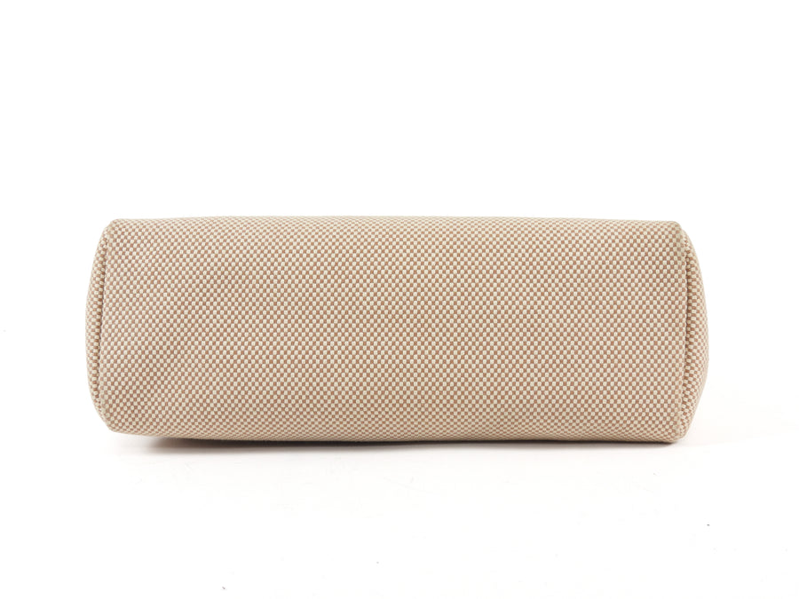 Hermes Naturel Sable  Herbag Zip 31 Naturel Sable Ecru Viking Cross Toile Canvas Bag 31