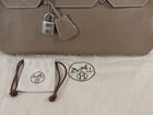 Hermes Etoupe JPG Shoulder Birkin 42 Clemence PHW Bag