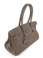 Hermes Etoupe JPG Shoulder Birkin 42 Clemence PHW Bag