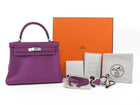 Hermes Anemone 2020 Kelly 28 Anemone Togo Retourne Special Order Bag PHW
