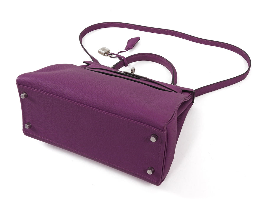 Hermes Anemone 2020 Kelly 28 Anemone Togo Retourne Special Order Bag PHW
