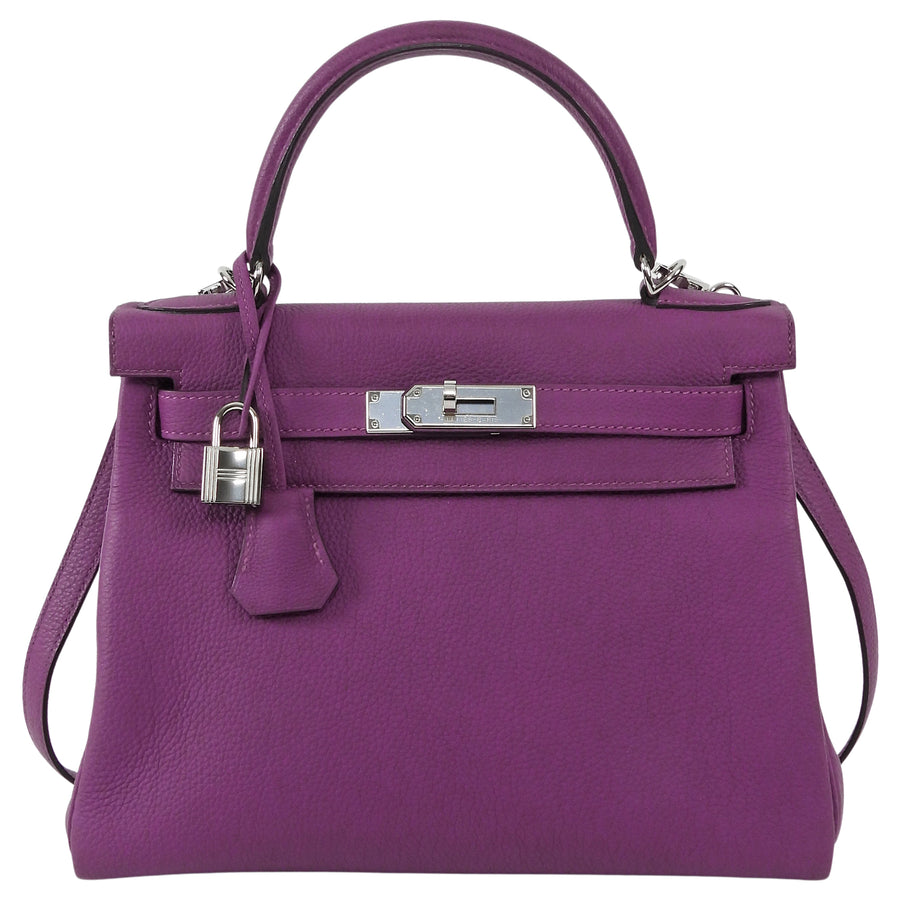Hermes Anemone 2020 Kelly 28 Anemone Togo Retourne Special Order Bag PHW