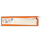Hermes Les Cles a Pois Ivory Silk Leather Fringe Twilly 2026
