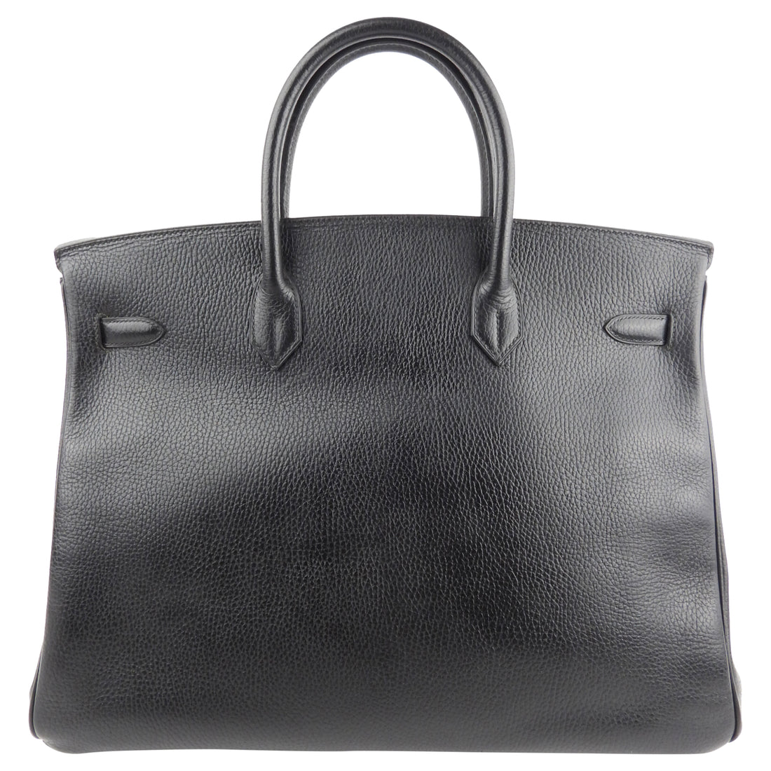 Hermes 1993 Vintage Birkin 40cm in Black Ardennes Leather with Gold Hardware