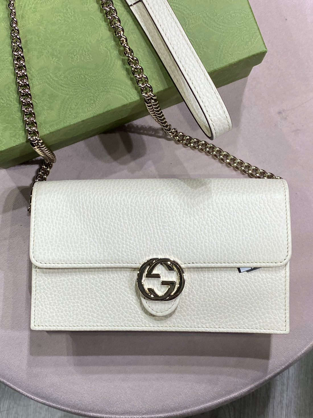 Gucci Interlocking Chain Wallet