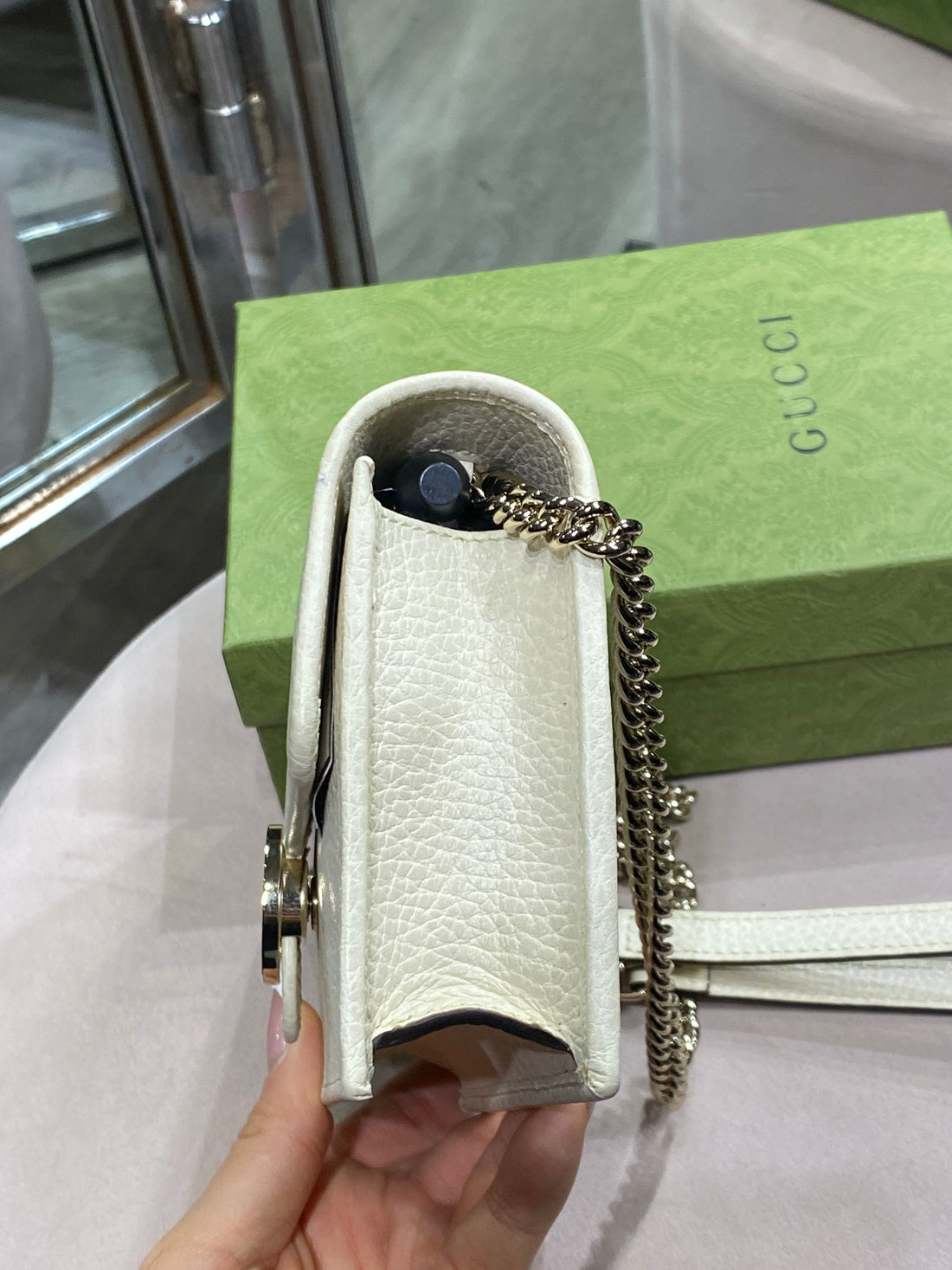 Gucci Interlocking Chain Wallet