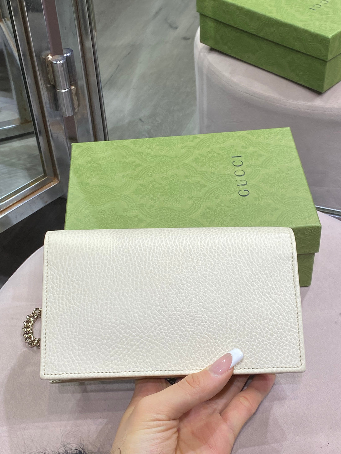 Gucci Interlocking Chain Wallet