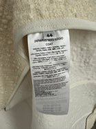 Giambattista Valli Ivory Tweed Sequin Coat - IT44 / M / 8