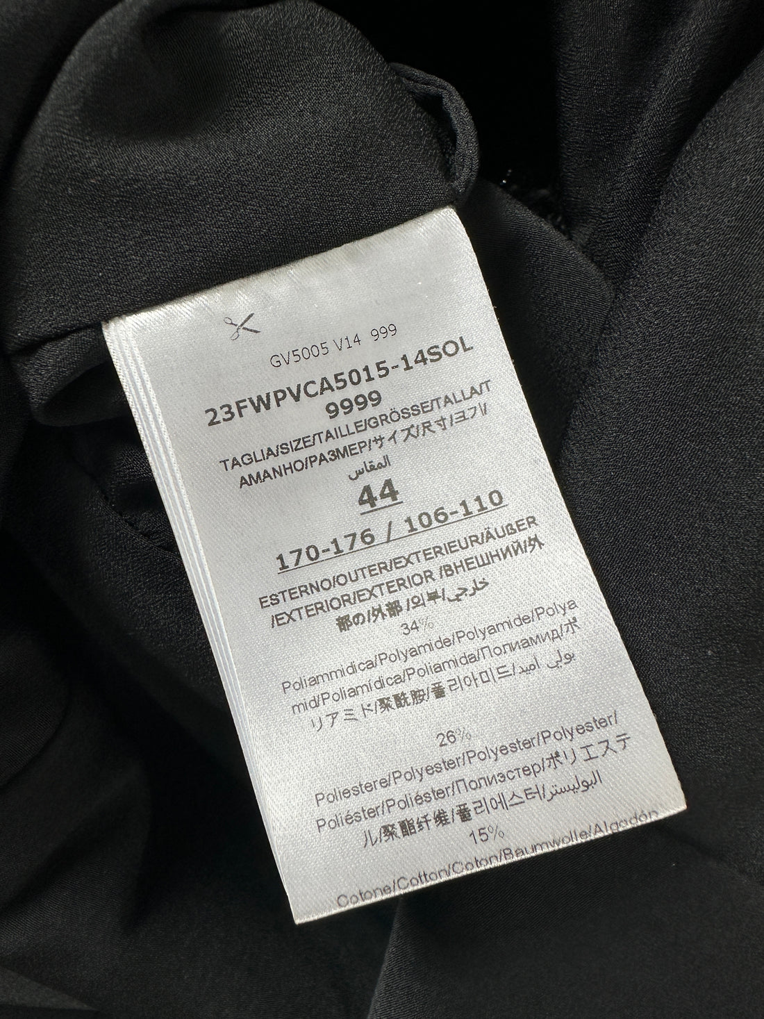 Giambattista Valli Black Shimmer Tweed Dress - IT44 / 8