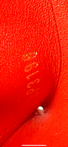 Louis Vuitton Monogram Canvas and Red Medium Kirigami Pouch