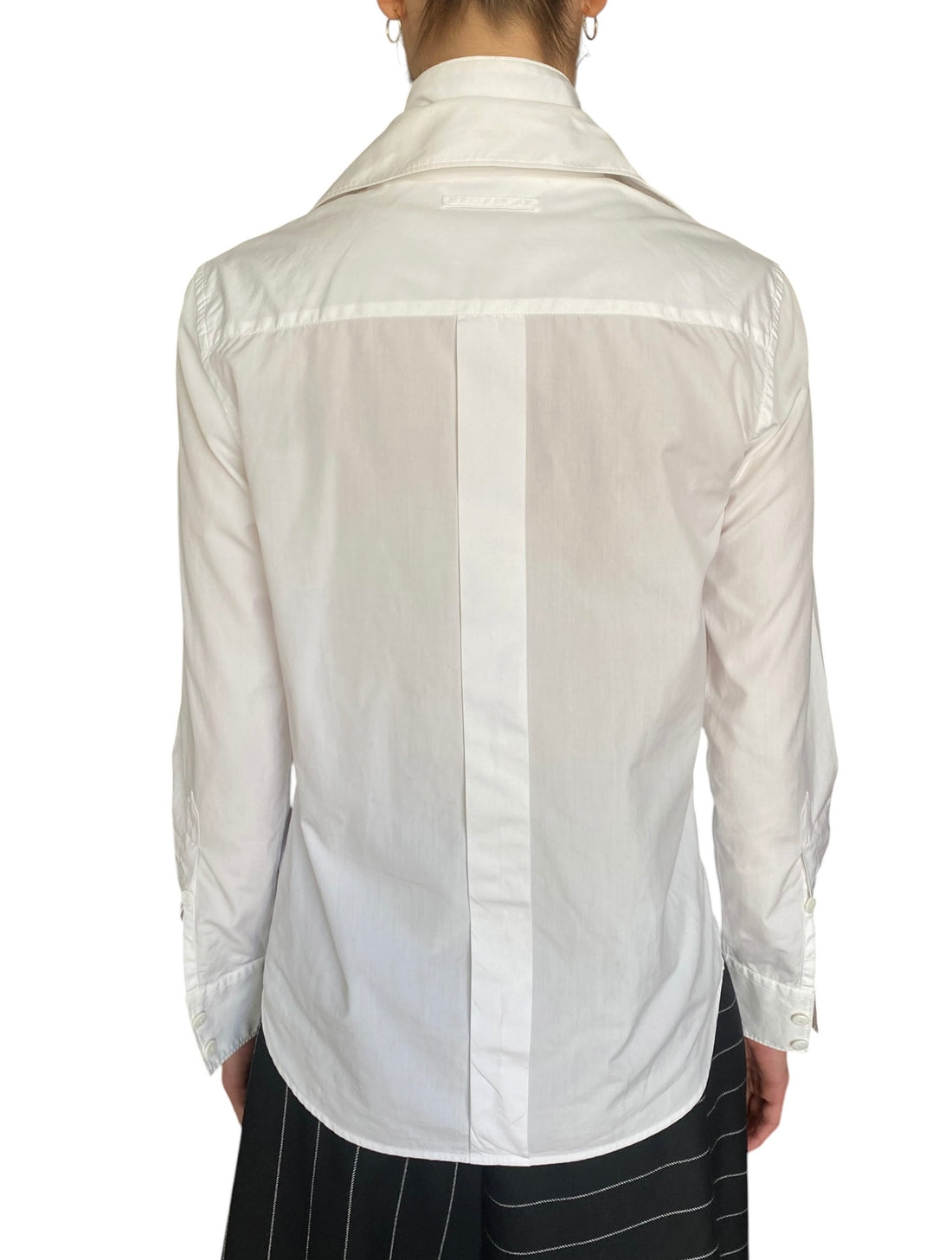 Jean Paul Gaultier Femme Double Layered Cotton Shirt - IT 38 / US 4