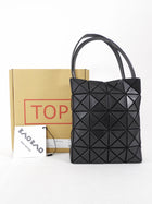 Issey Miyake Bao Bao Prism Matte Black Mini Crossbody Tote