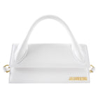 Jacquemus Le Chiquito Long White Two Way Top Handle Crossbody Bag