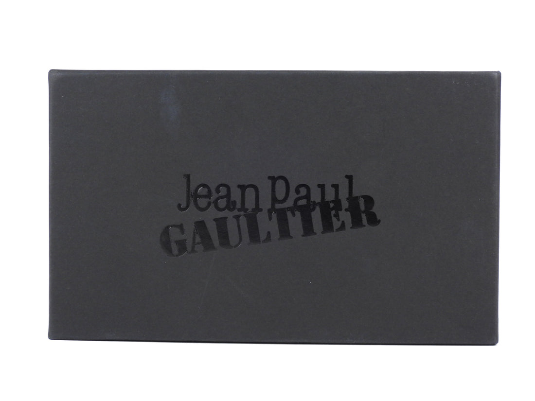 Jean Paul Gaultier Chrome Tin Can Minaudiere Clutch with Chain