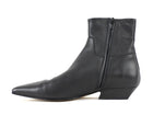 Khaite Black Leather Marfa Ankle Boots - 37