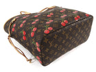 Louis Vuitton Brown Red x Takashi Murakami Cerises Monogram Neverfull MM Tote MM