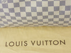 Louis Vuitton Grey White Damier Azur Coated Canvas Speedy 30 Boston Bag