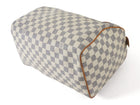 Louis Vuitton Grey White Damier Azur Coated Canvas Speedy 30 Boston Bag