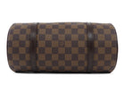 Louis Vuitton Brown Vintage 2005 Damier Ebene Papillon 26 Barrel Bag