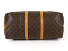 Louis Vuitton Brown Vintage 1985 Monogram Coated Canvas Keepall Bandouliere - 50cm