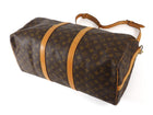 Louis Vuitton Brown Vintage 1985 Monogram Coated Canvas Keepall Bandouliere - 50cm