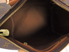 Louis Vuitton Brown Monogram Coated Canvas Speedy Bandoulière 25