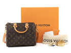 Louis Vuitton Brown Monogram Coated Canvas Speedy Bandoulière 25