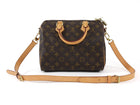 Louis Vuitton Brown Monogram Coated Canvas Speedy Bandoulière 25