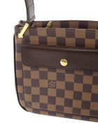 Louis Vuitton Brown Vintage 2005 Damier Ebene Aubagne Shoulder Bag