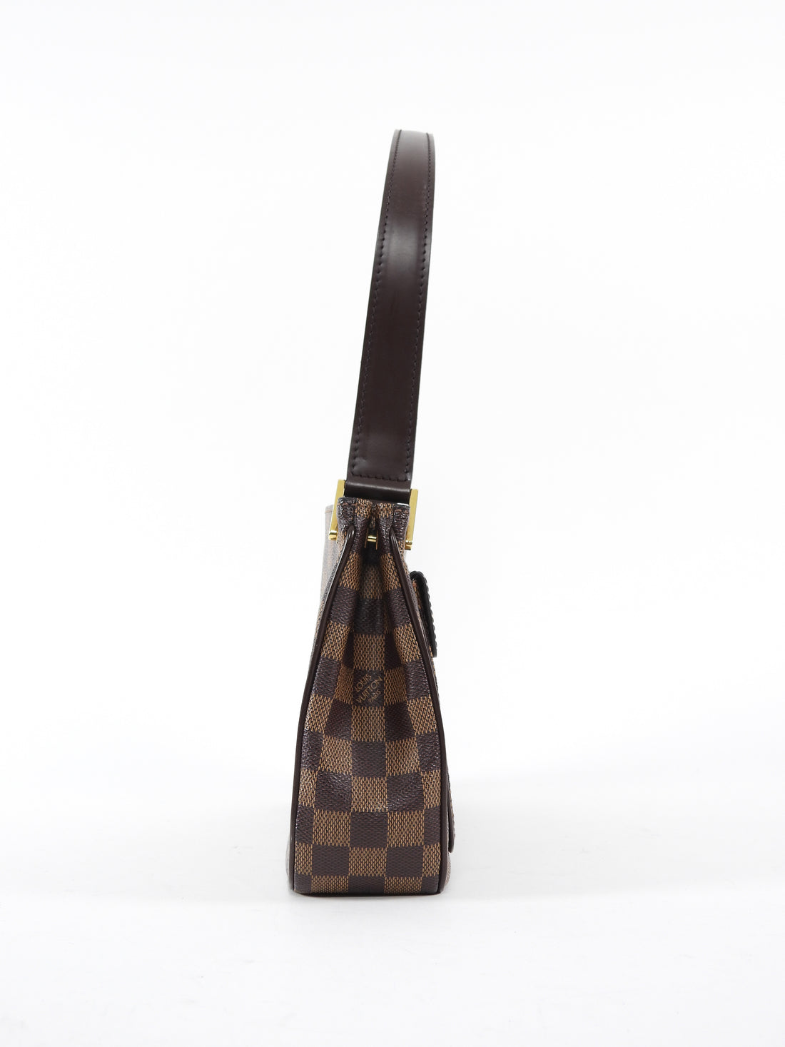 Louis Vuitton Brown Vintage 2005 Damier Ebene Aubagne Shoulder Bag