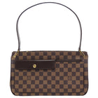 Louis Vuitton Brown Vintage 2005 Damier Ebene Aubagne Shoulder Bag