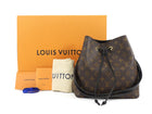 Louis Vuitton Brown LV Monogram Coated Canvas Neo Noe Shoulder Bucket Bag