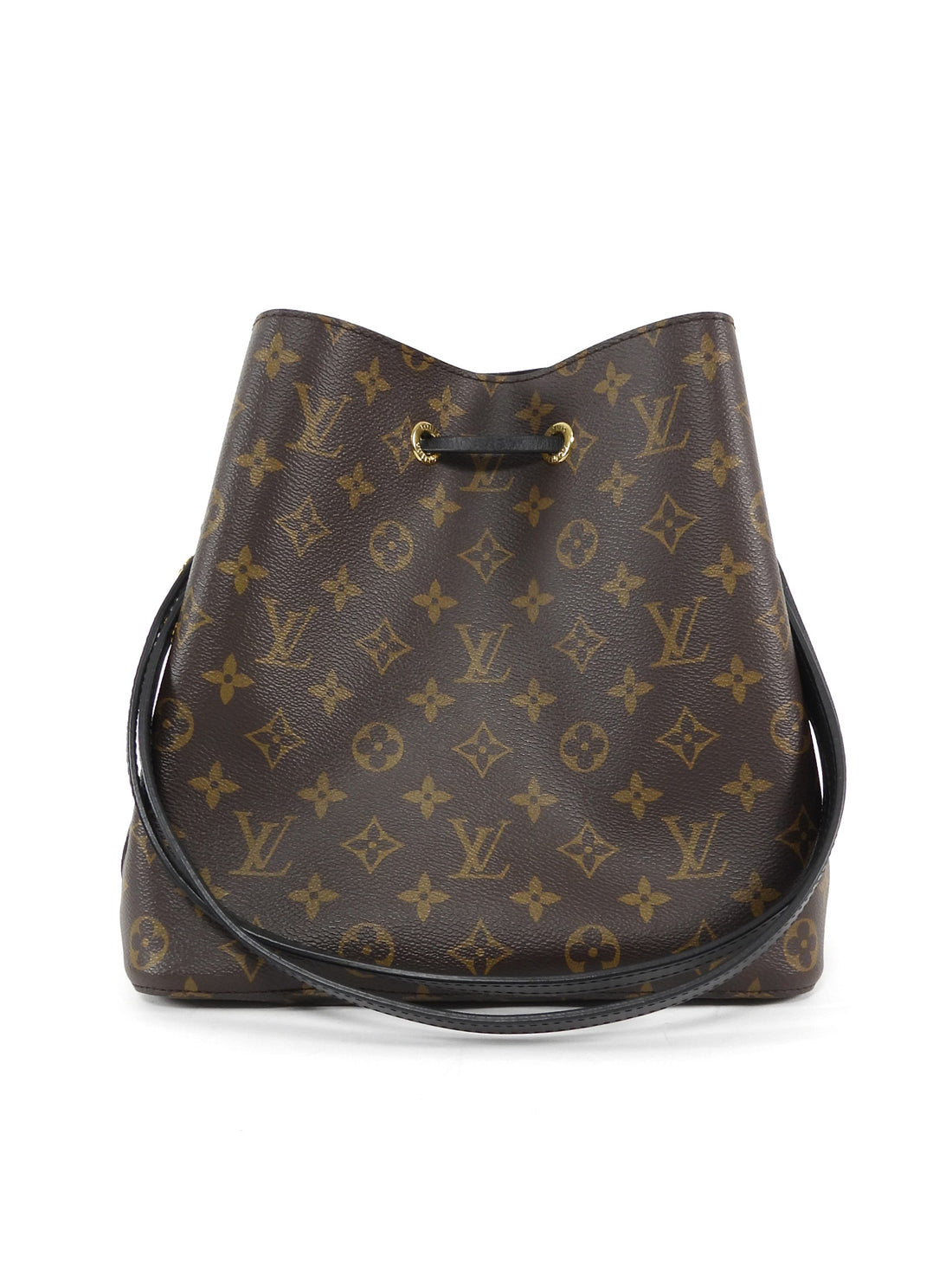 Louis Vuitton Brown LV Monogram Coated Canvas Neo Noe Shoulder Bucket Bag