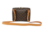 Louis Vuitton Brown Men's 2019 LV Monogram Coated Canvas Soft Trunk Messenger Bag