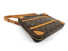 Louis Vuitton Brown Men's 2019 LV Monogram Coated Canvas Soft Trunk Messenger Bag