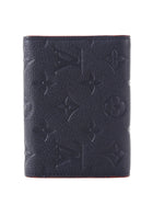Louis Vuitton Navy Monogram Empriente Leather Victorine Trifold Compact Wallet