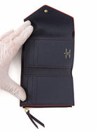 Louis Vuitton Navy Monogram Empriente Leather Victorine Trifold Compact Wallet