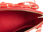 Louis Vuitton Rouge Grenadine Vernis Monogram Patent Leather Alma BB
