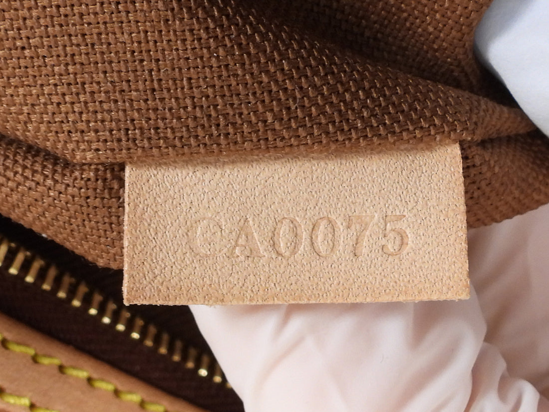 Louis Vuitton Brown Monogram Bastlile Messenger Bag MM