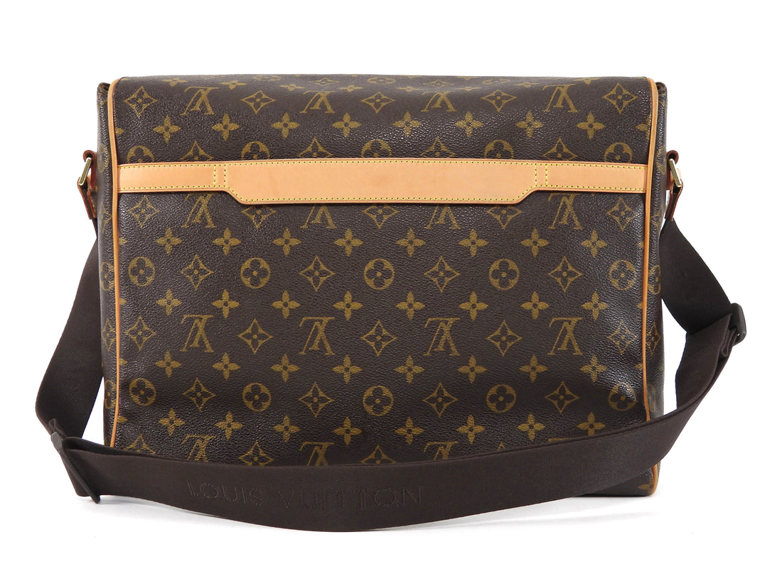 Louis Vuitton Brown Monogram Bastlile Messenger Bag MM