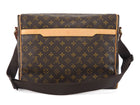 Louis Vuitton Brown Monogram Bastlile Messenger Bag MM