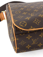 Louis Vuitton Brown Monogram Bastlile Messenger Bag MM