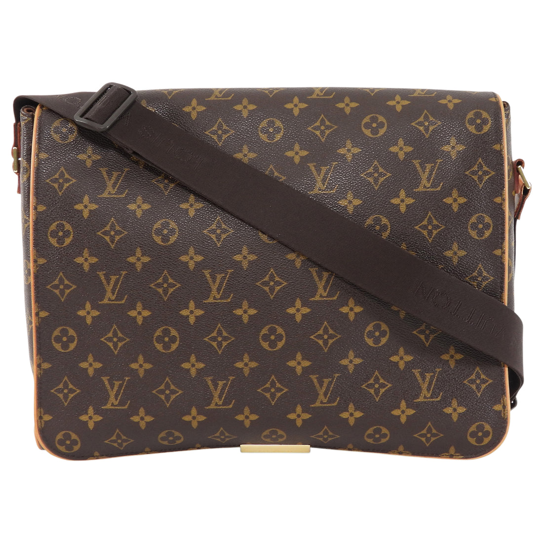 Louis Vuitton Brown Monogram Bastlile Messenger Bag MM
